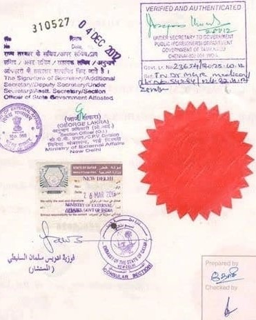 Embassy Attestation